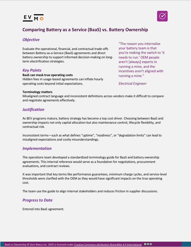 Comparing Baas vs Ownership